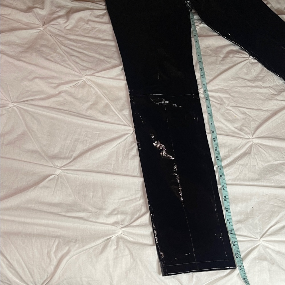 Zadig & Voltaire NWOT Peko Black Vinyl Leather Pant Women's CALL OUTS - Picture 16 of 16